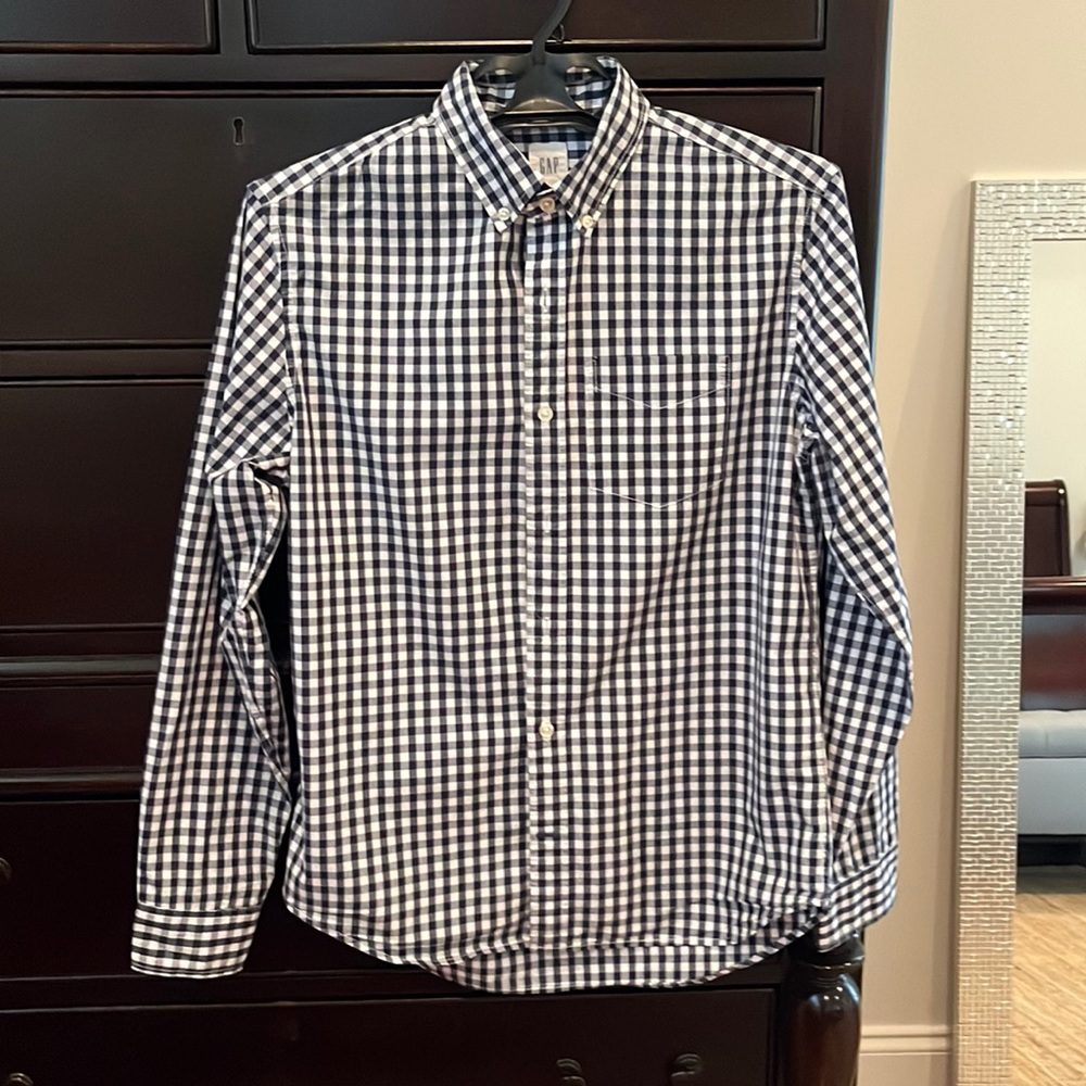 Men’s Small Gingham Shirt